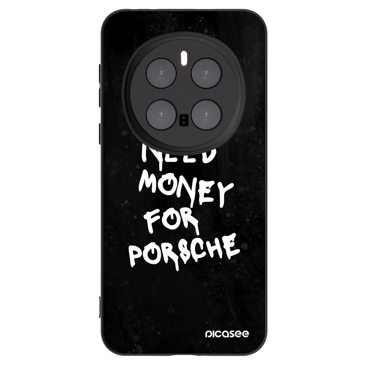 Picasee husă neagră din silicon pentru Honor Magic7 Pro 5G - Black Dollar