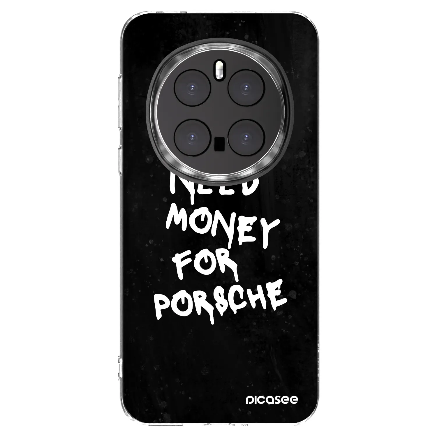 Picasee husă transparentă din silicon pentru Honor Magic7 Pro 5G - Black Dollar