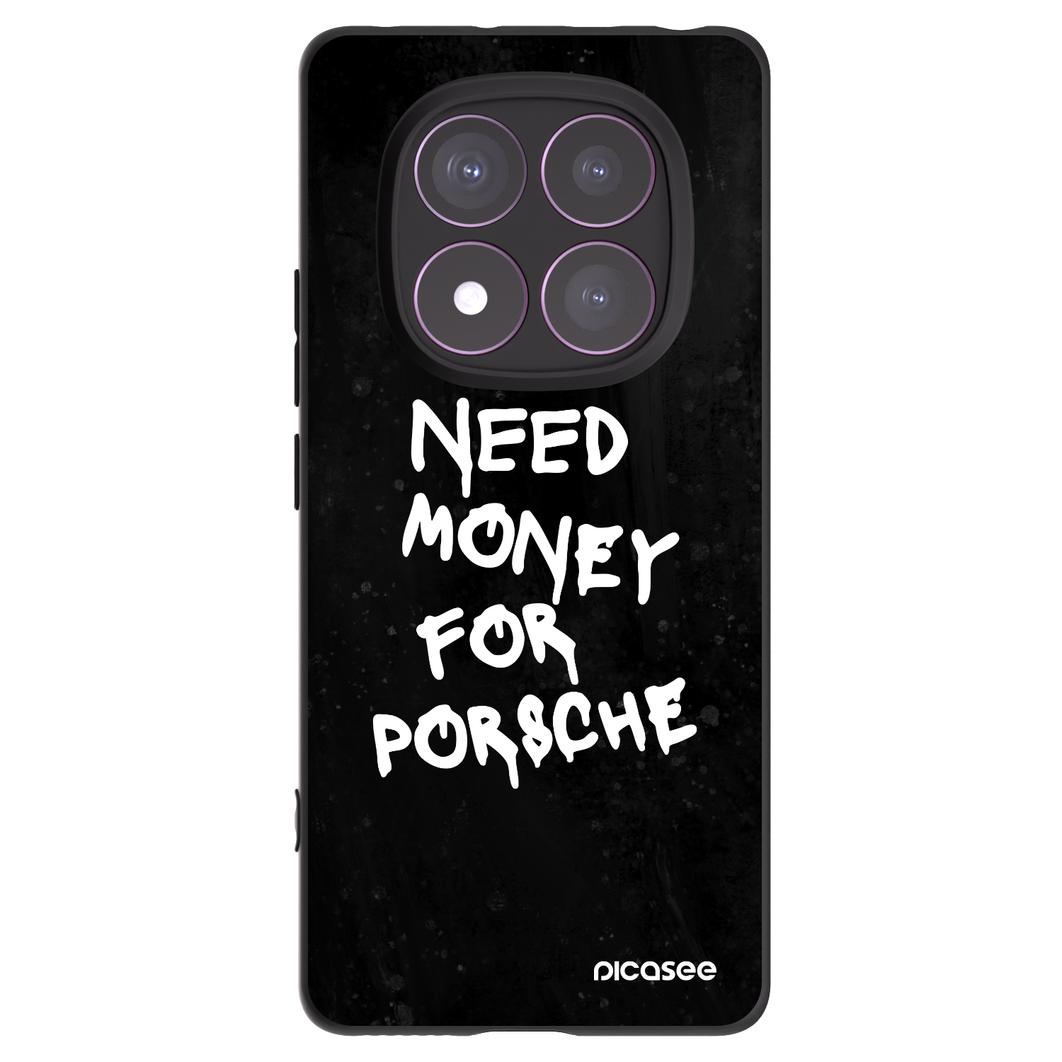 Picasee husă neagră din silicon pentru Xiaomi Redmi Note 14 Pro 4G - Black Dollar