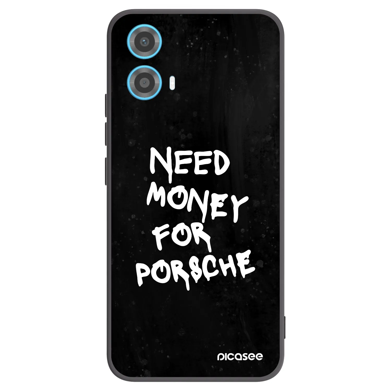 Picasee husă neagră din silicon pentru Motorola Moto G34 5G - Black Dollar