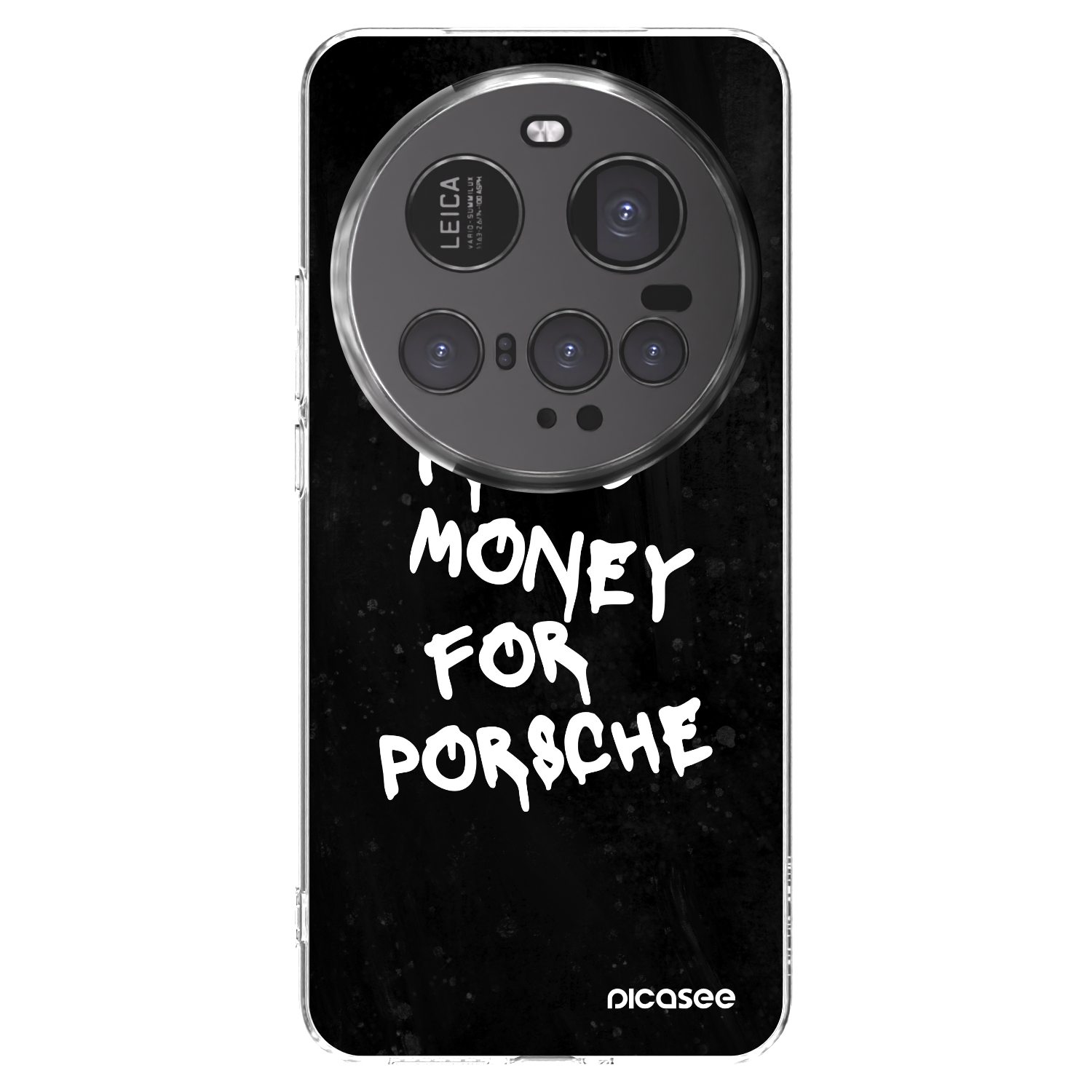 Picasee husă transparentă din silicon pentru Xiaomi 15 Ultra - Black Dollar