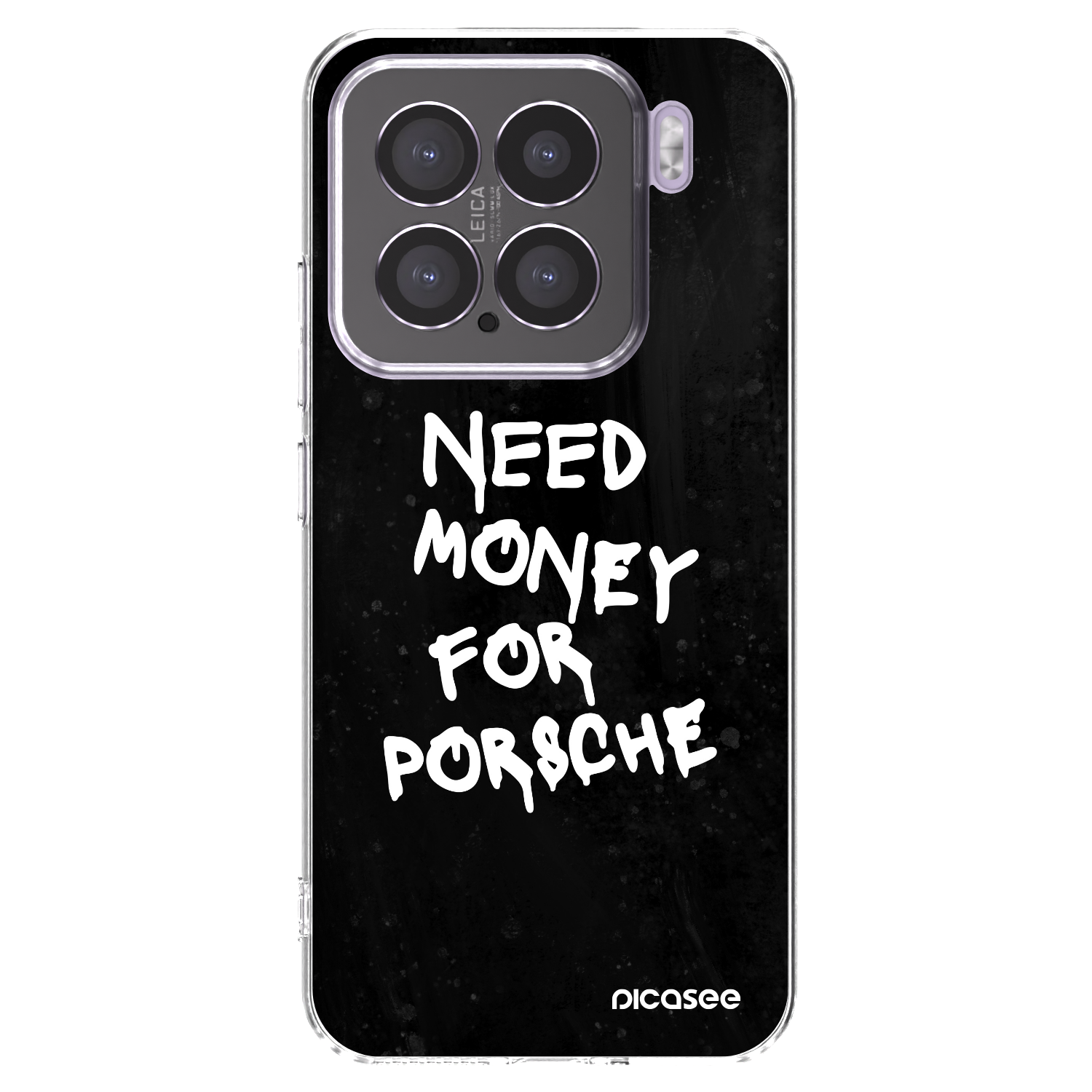 Picasee husă transparentă din silicon pentru Xiaomi 15 - Black Dollar