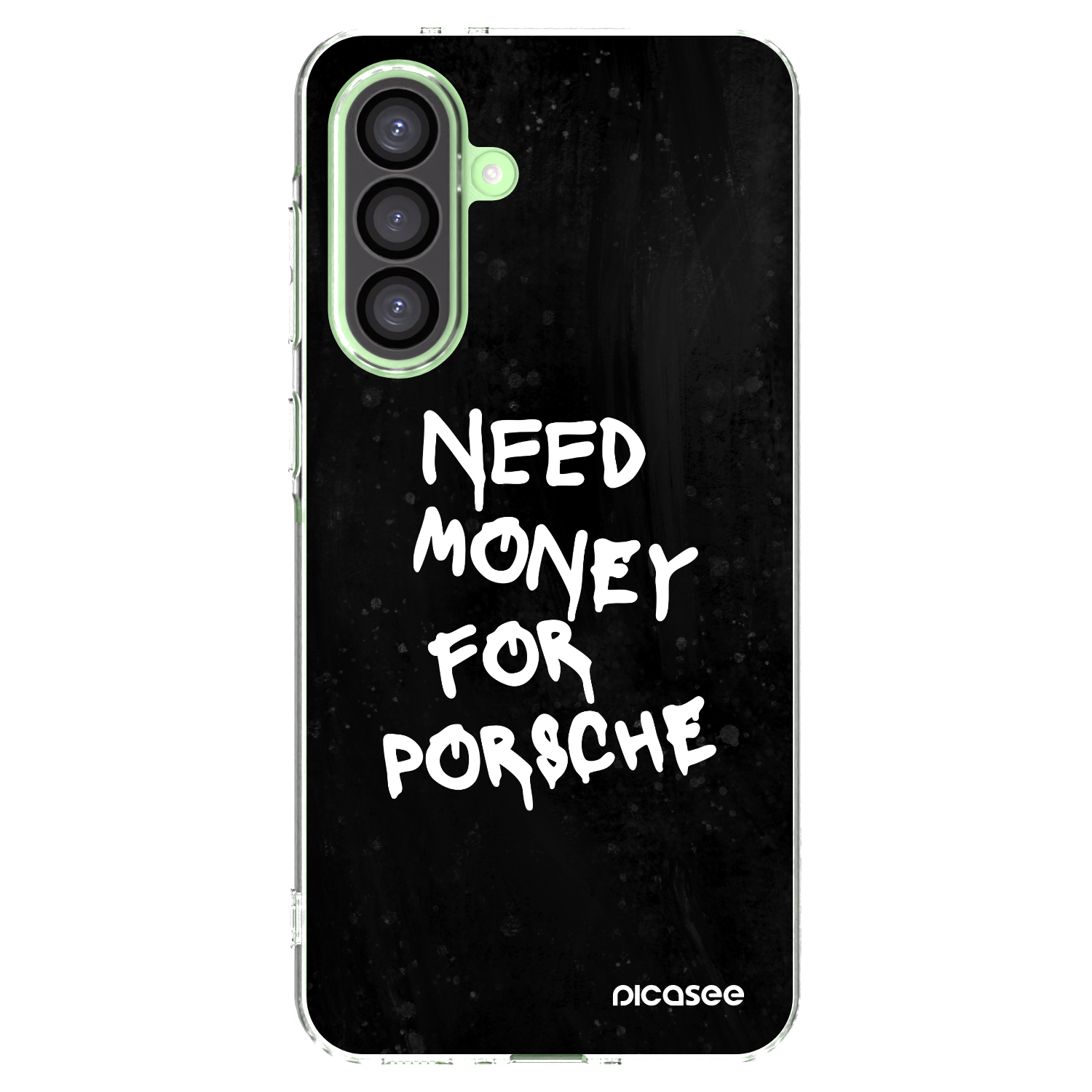 Picasee husă transparentă din silicon pentru Samsung Galaxy A26 5G A266B - Black Dollar