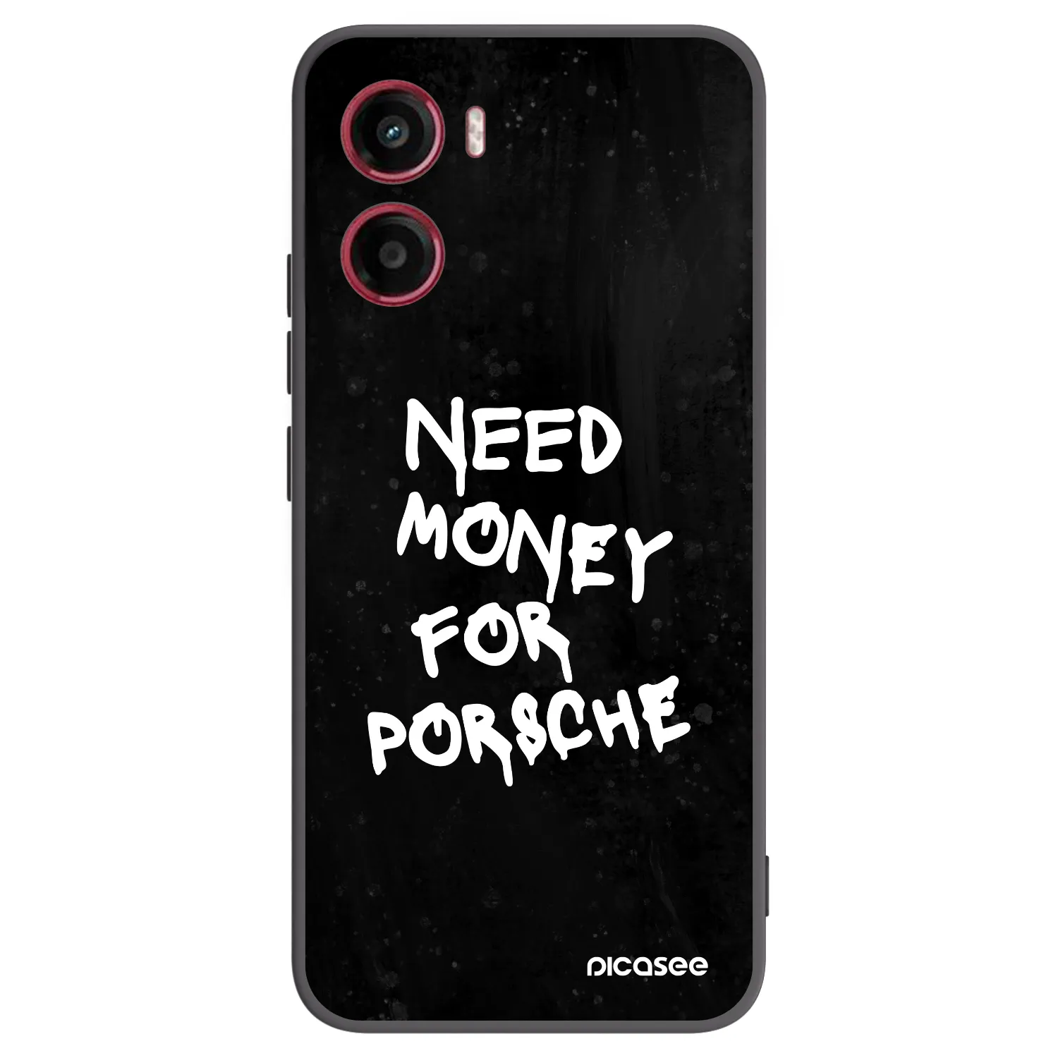 Picasee husă neagră din silicon pentru Motorola Moto G05 - Black Dollar