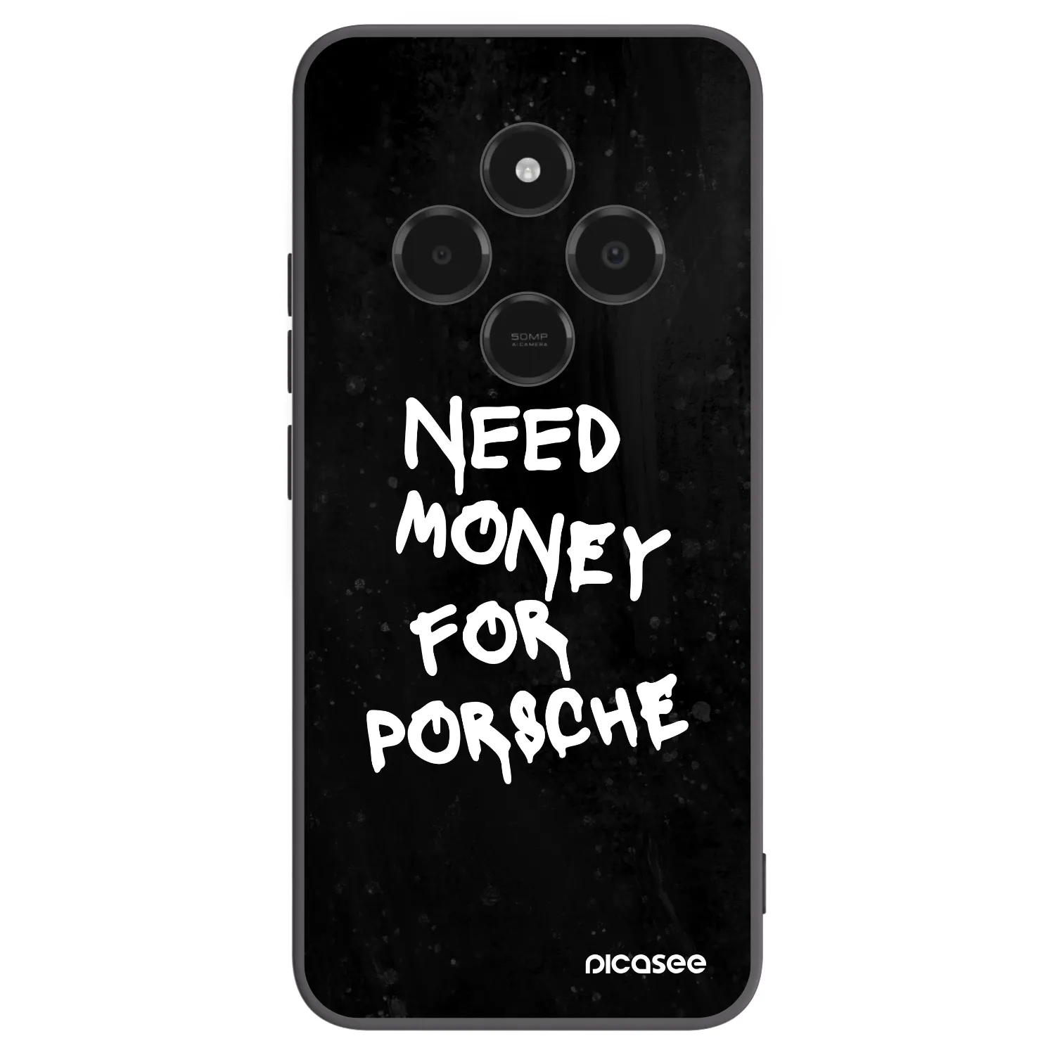 Picasee husă neagră din silicon pentru Xiaomi Poco C75 - Black Dollar