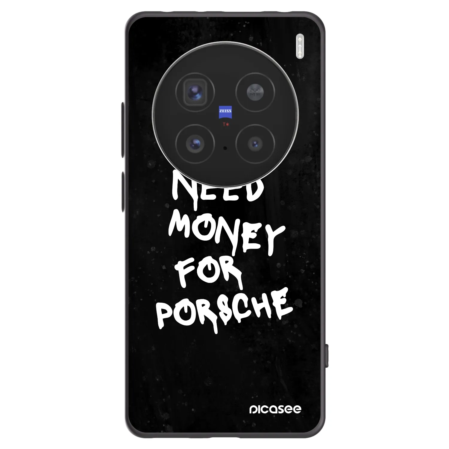 Picasee husă neagră din silicon pentru Vivo X200 Pro - Black Dollar