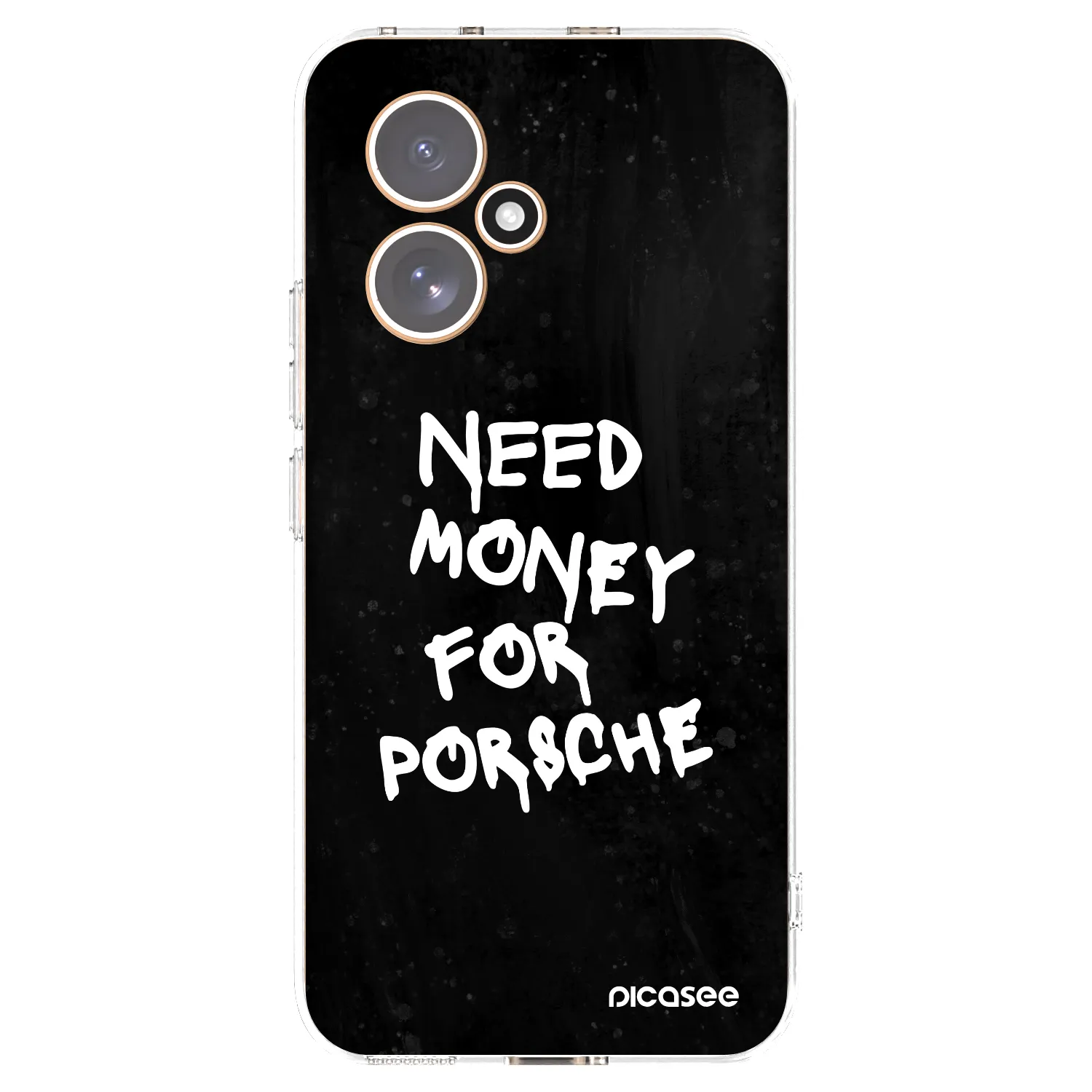 Picasee husă transparentă din silicon pentru Honor 400 5G - Black Dollar