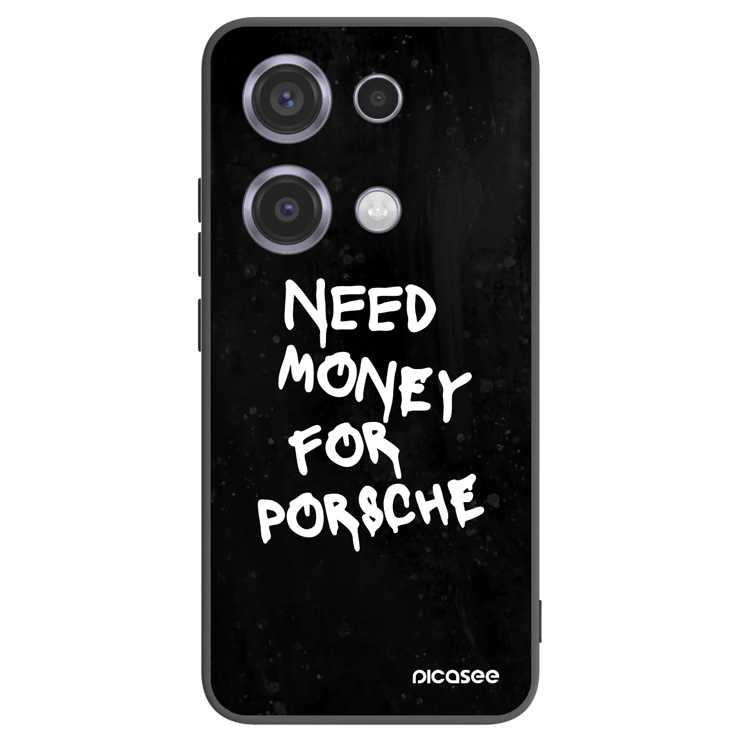 Picasee husă neagră din silicon pentru Xiaomi Redmi Note 14S - Black Dollar
