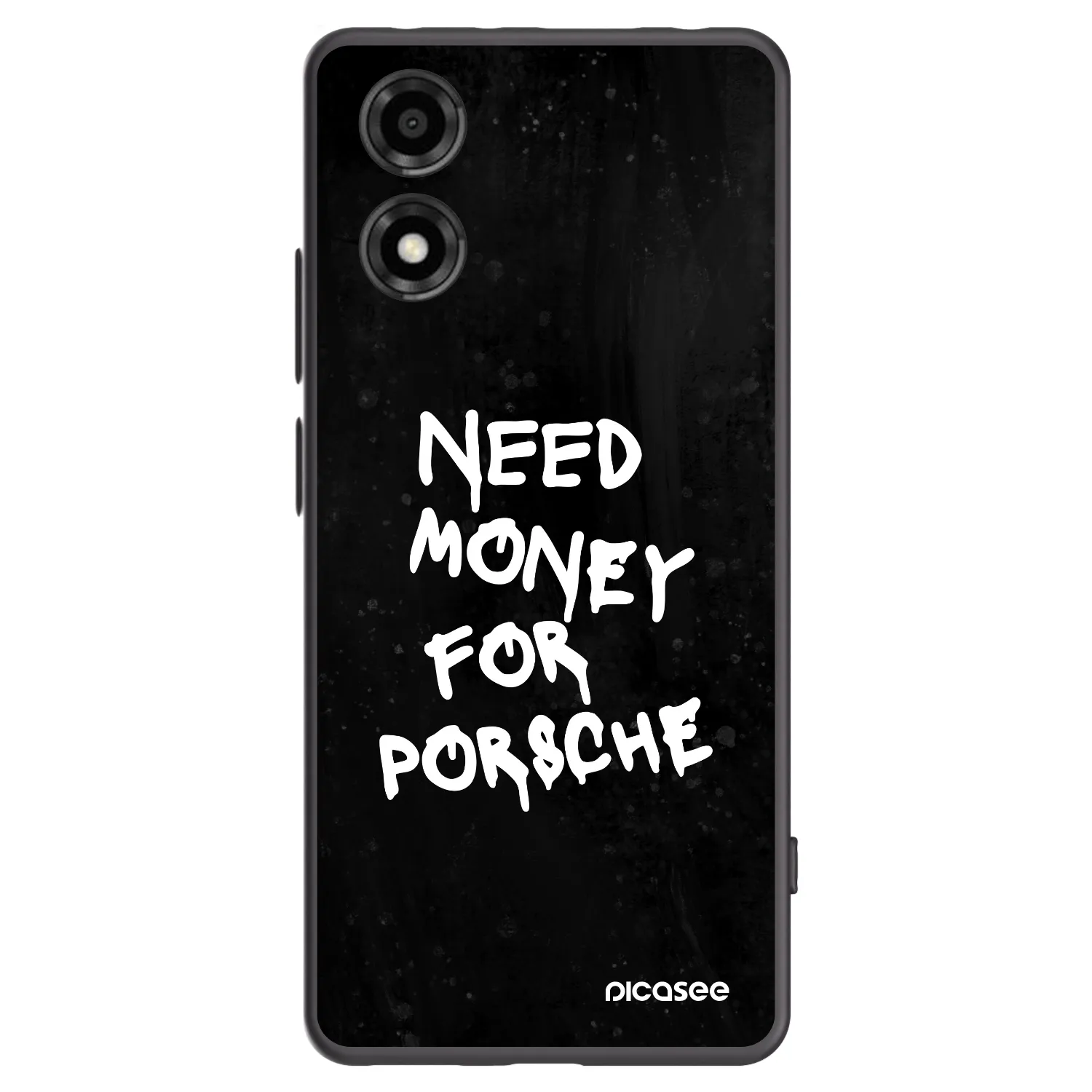 Picasee husă neagră din silicon pentru Motorola Moto E14 - Black Dollar