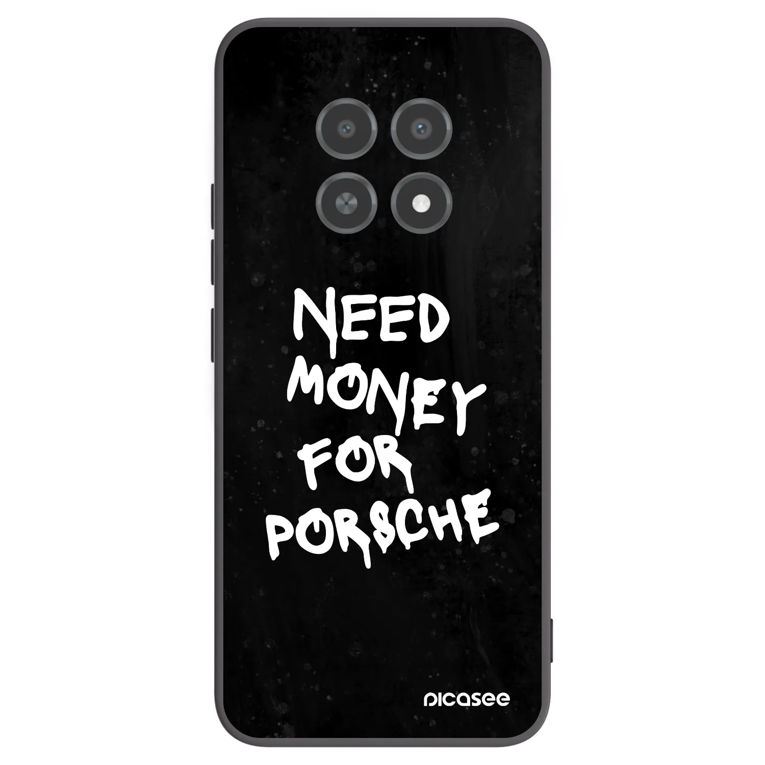 Picasee husă neagră din silicon pentru Realme 12X - Black Dollar