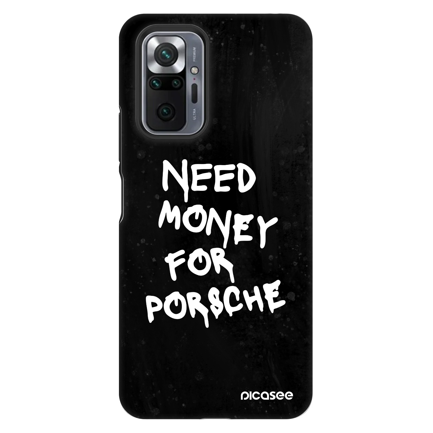 Picasee Fashion Case pentru Xiaomi Redmi Note 10 Pro - Black Dollar
