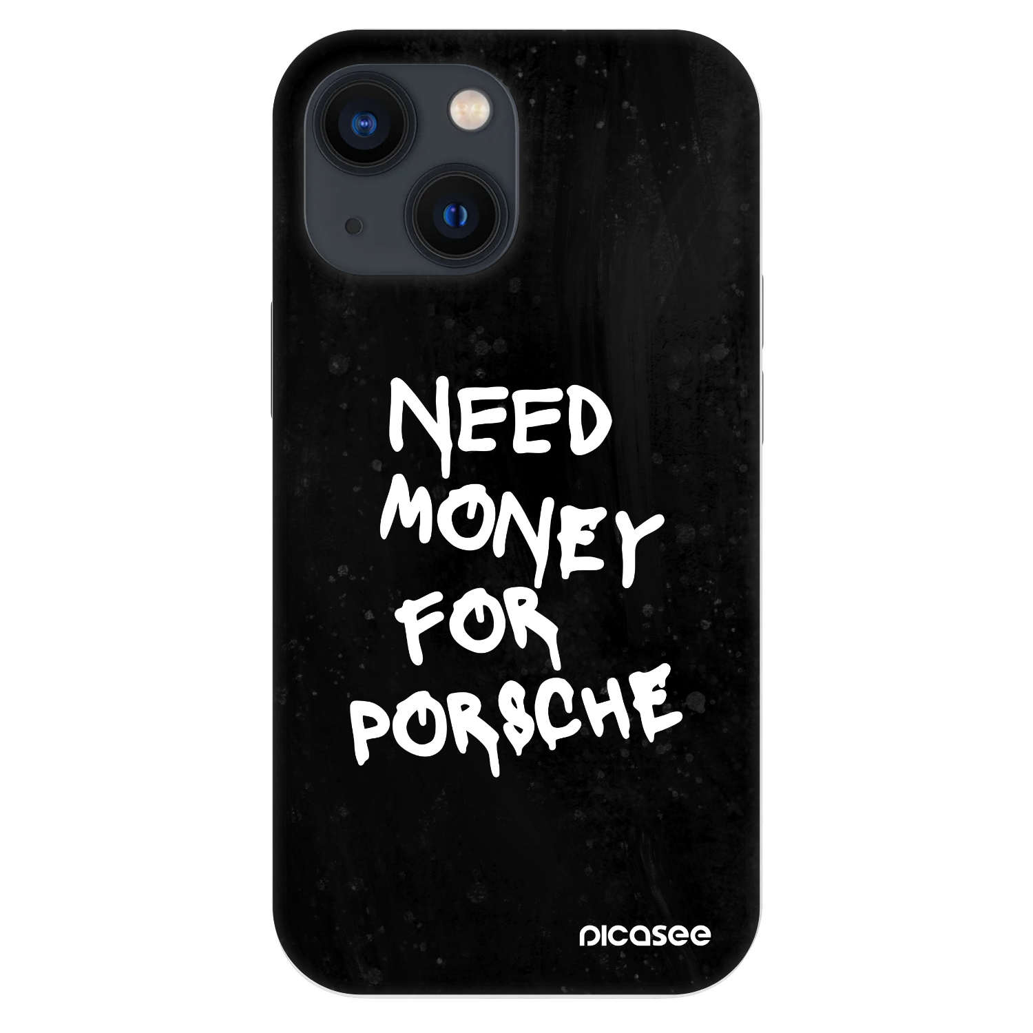 Picasee Fashion Case pentru Apple iPhone 13 mini - Black Dollar