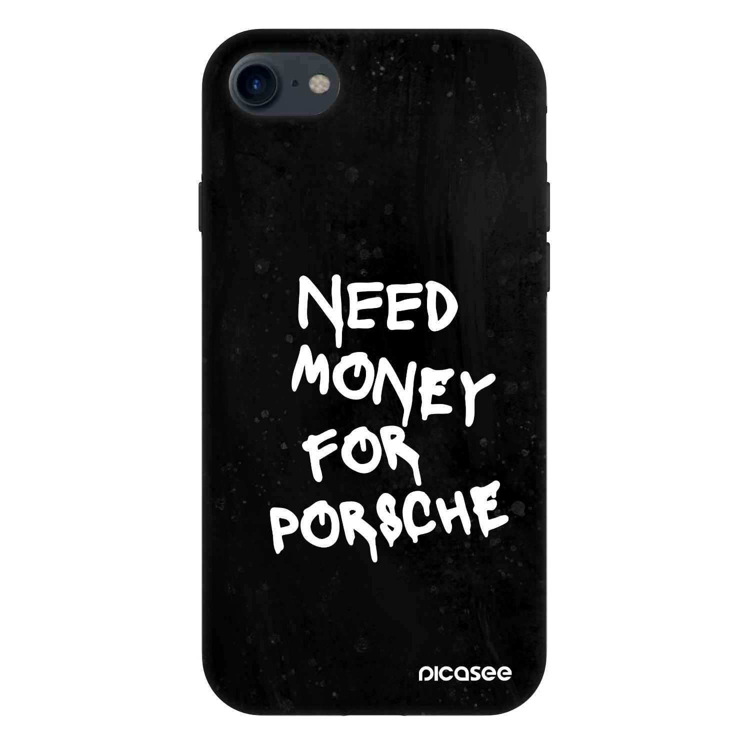Picasee Fashion Case pentru Apple iPhone 7 - Black Dollar