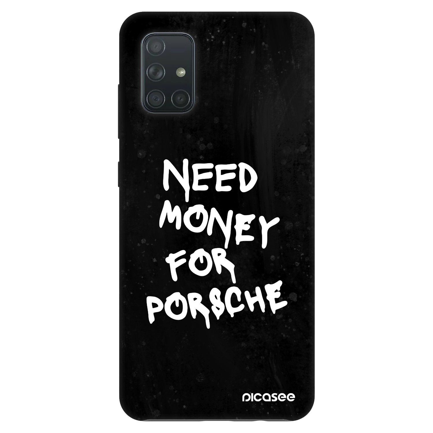 Picasee Fashion Case pentru Samsung Galaxy A71 A715F - Black Dollar