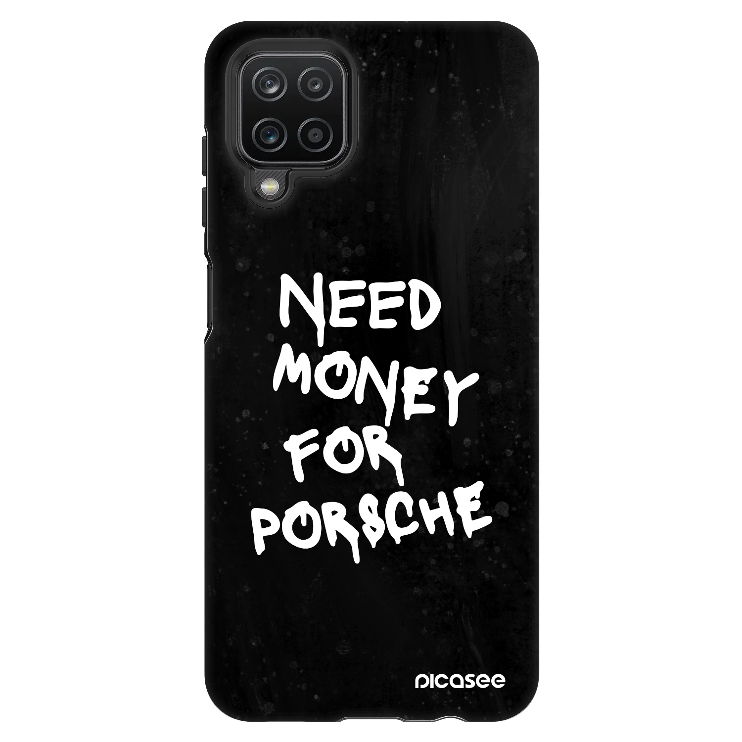Picasee Fashion Case pentru Samsung Galaxy A12 A125F - Black Dollar