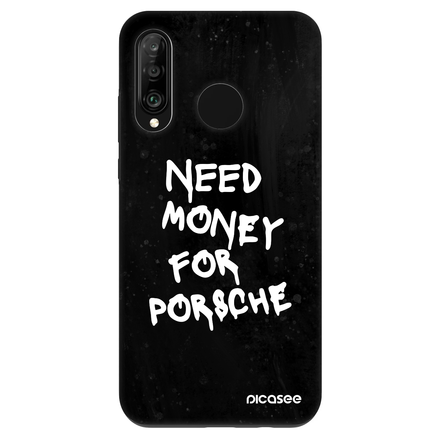 Picasee Fashion Case pentru Huawei P30 Lite - Black Dollar