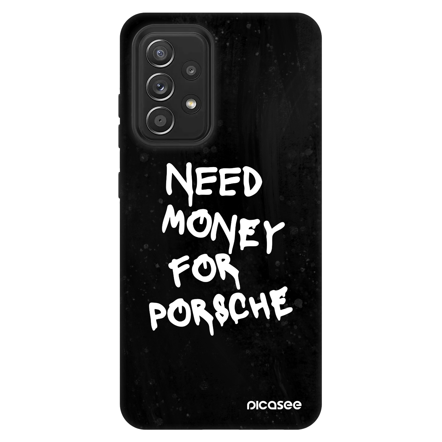 Picasee Fashion Case pentru Samsung Galaxy A52 5G A525F - Black Dollar