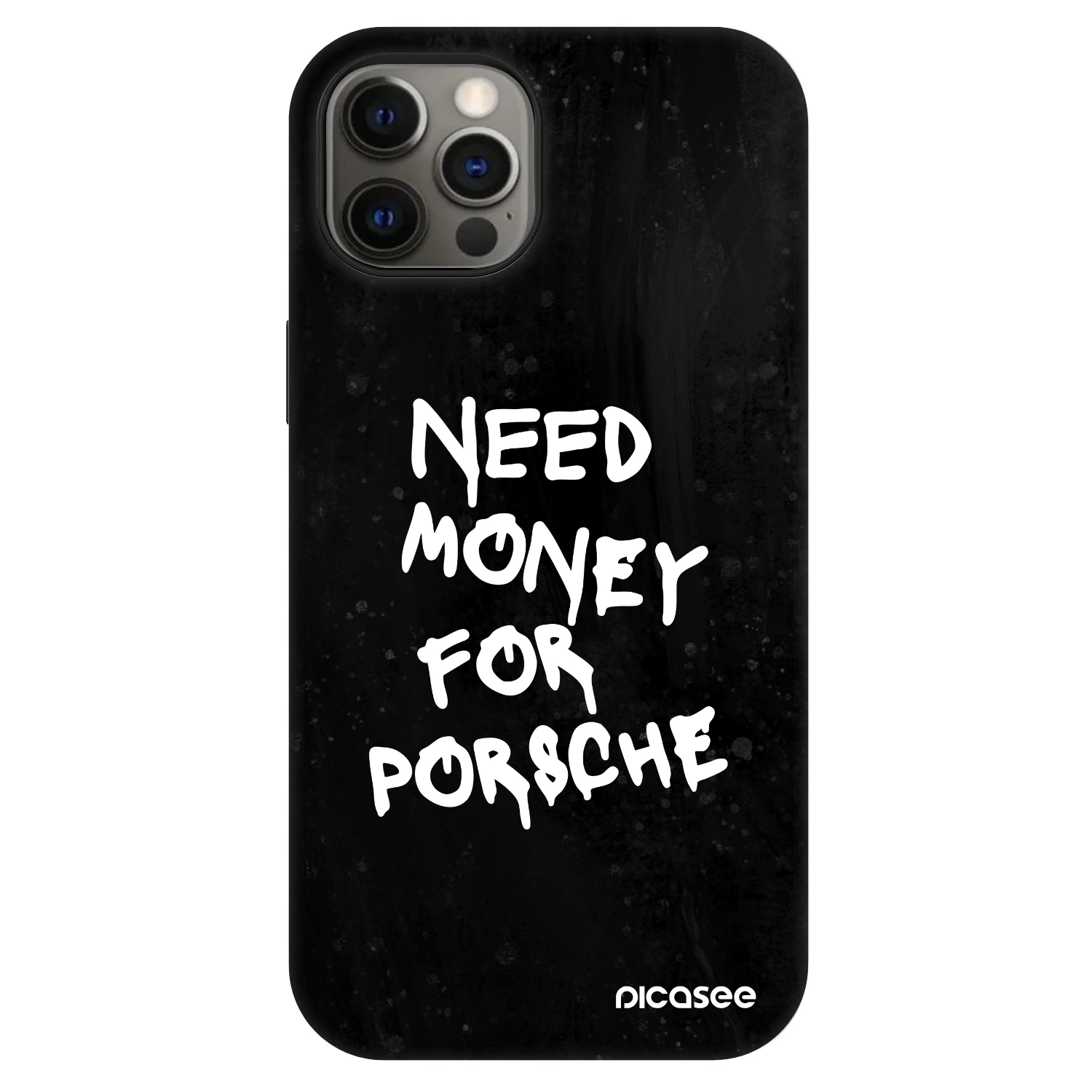 Picasee Fashion Case MagSafe pentru Apple iPhone 12 Pro - Black Dollar