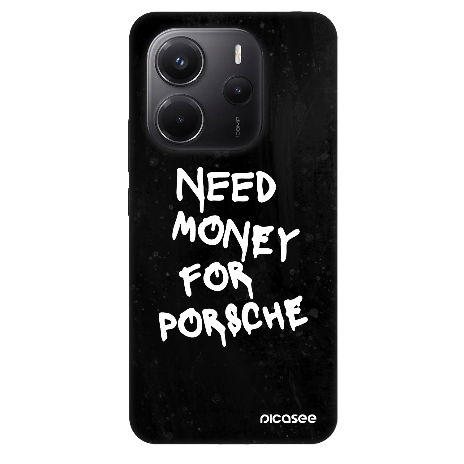 Picasee Fashion Case pentru Xiaomi Redmi Note 14 4G - Black Dollar