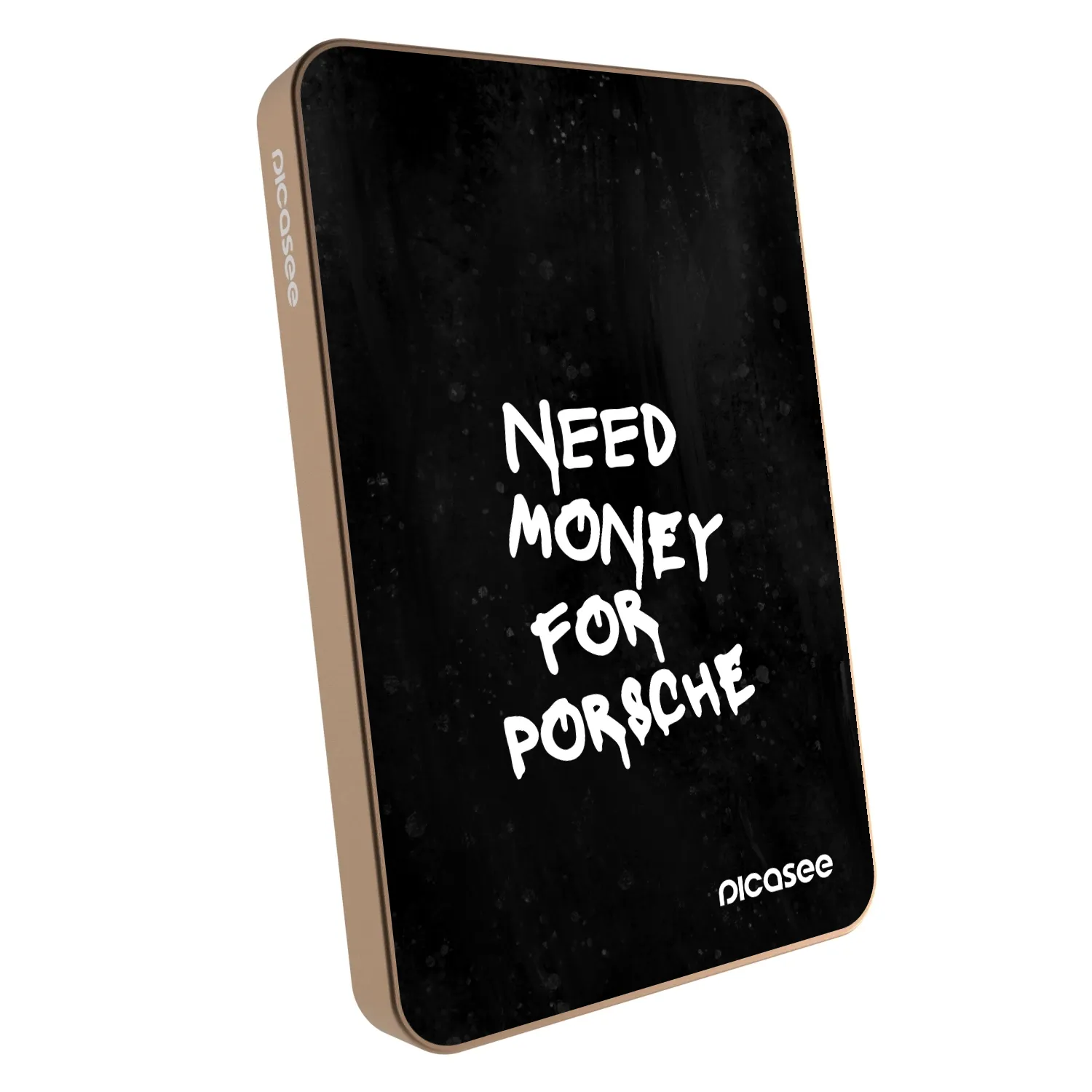 Picasee Powerbank cu MagSafe 5 000 mAh De aur - Black Dollar