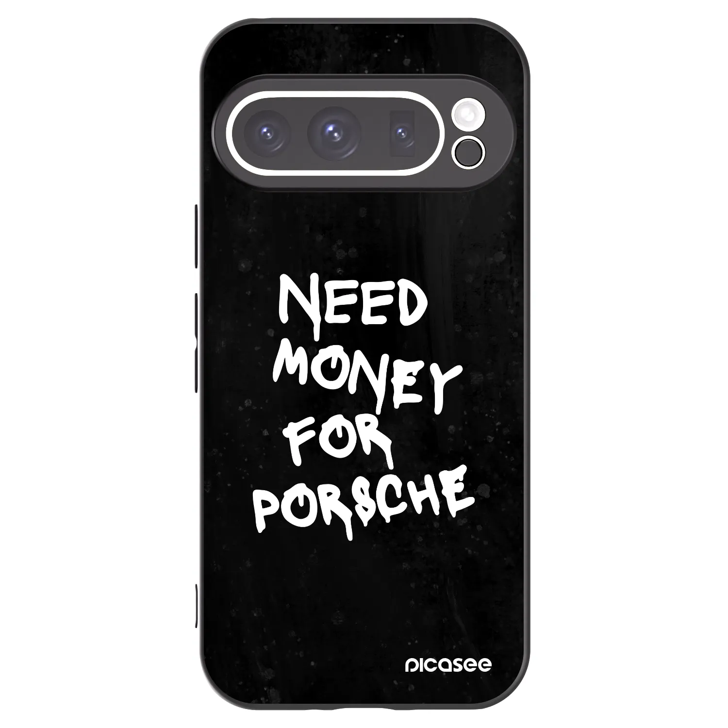 Picasee husă neagră din silicon pentru Google Pixel 9 Pro XL - Black Dollar