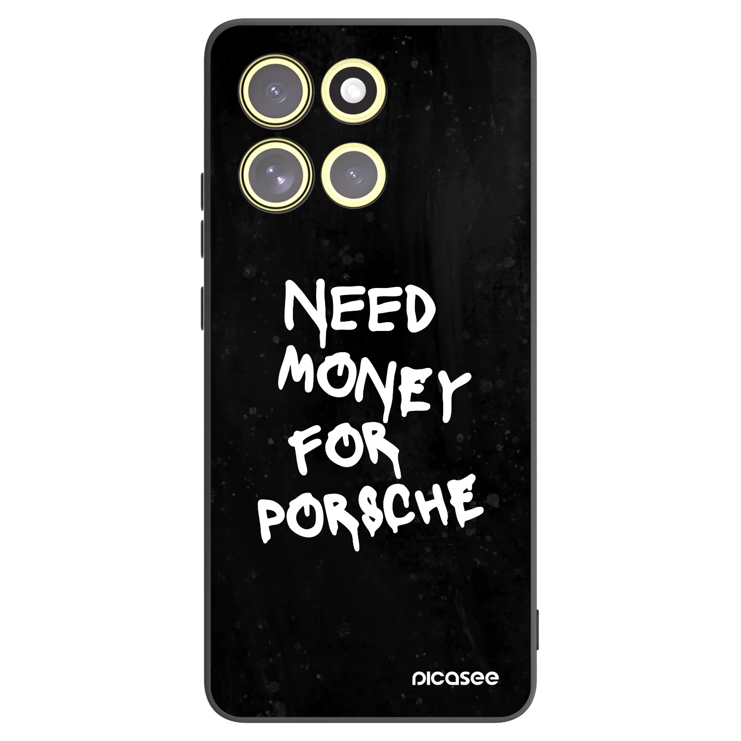 Picasee husă neagră din silicon pentru Motorola Moto G86 5G - Black Dollar