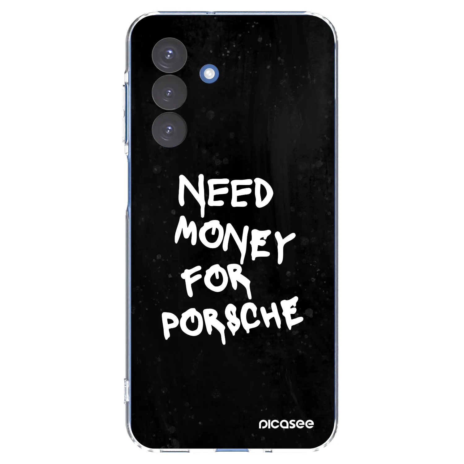 Picasee husă transparentă din silicon pentru Samsung Galaxy A17 5G - Black Dollar
