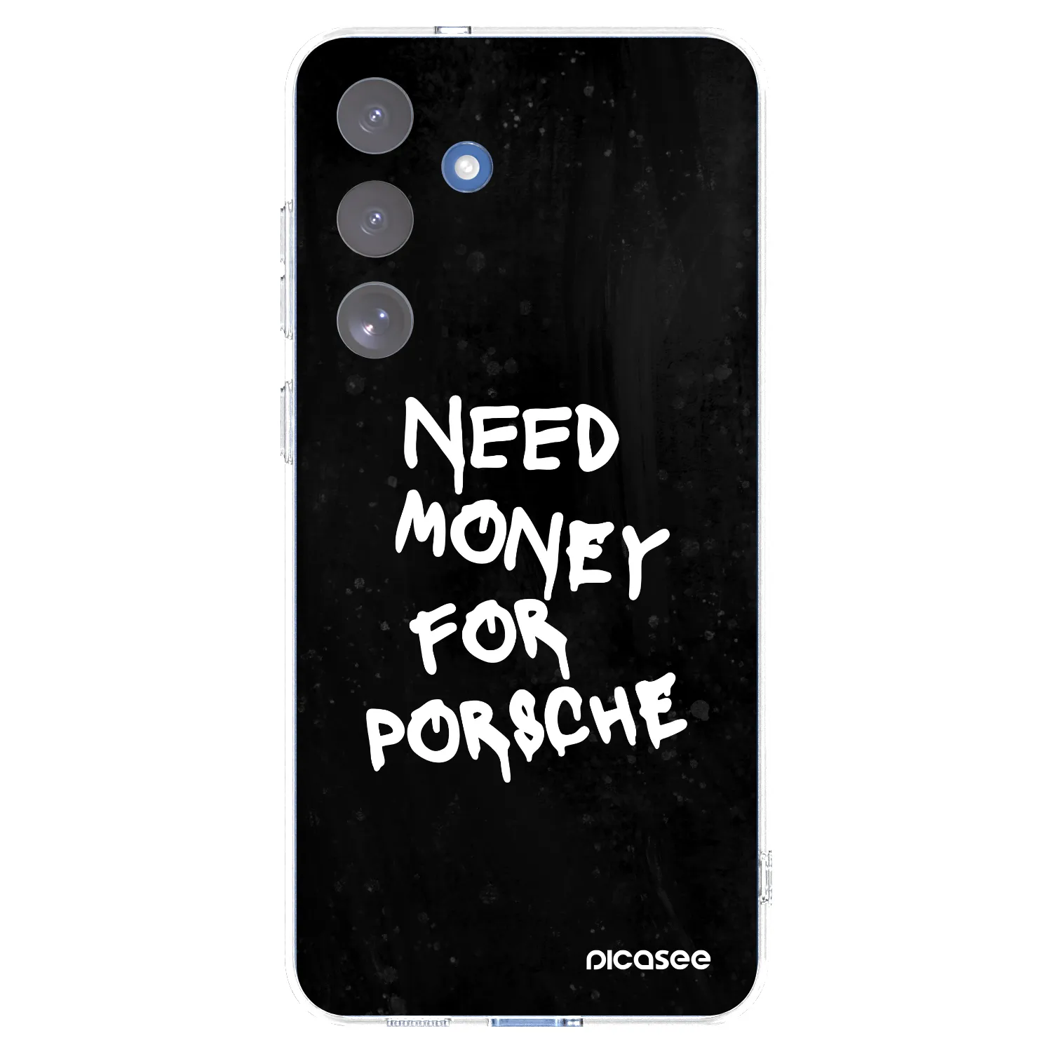Picasee husă transparentă din silicon pentru Samsung Galaxy S25 FE 5G - Black Dollar
