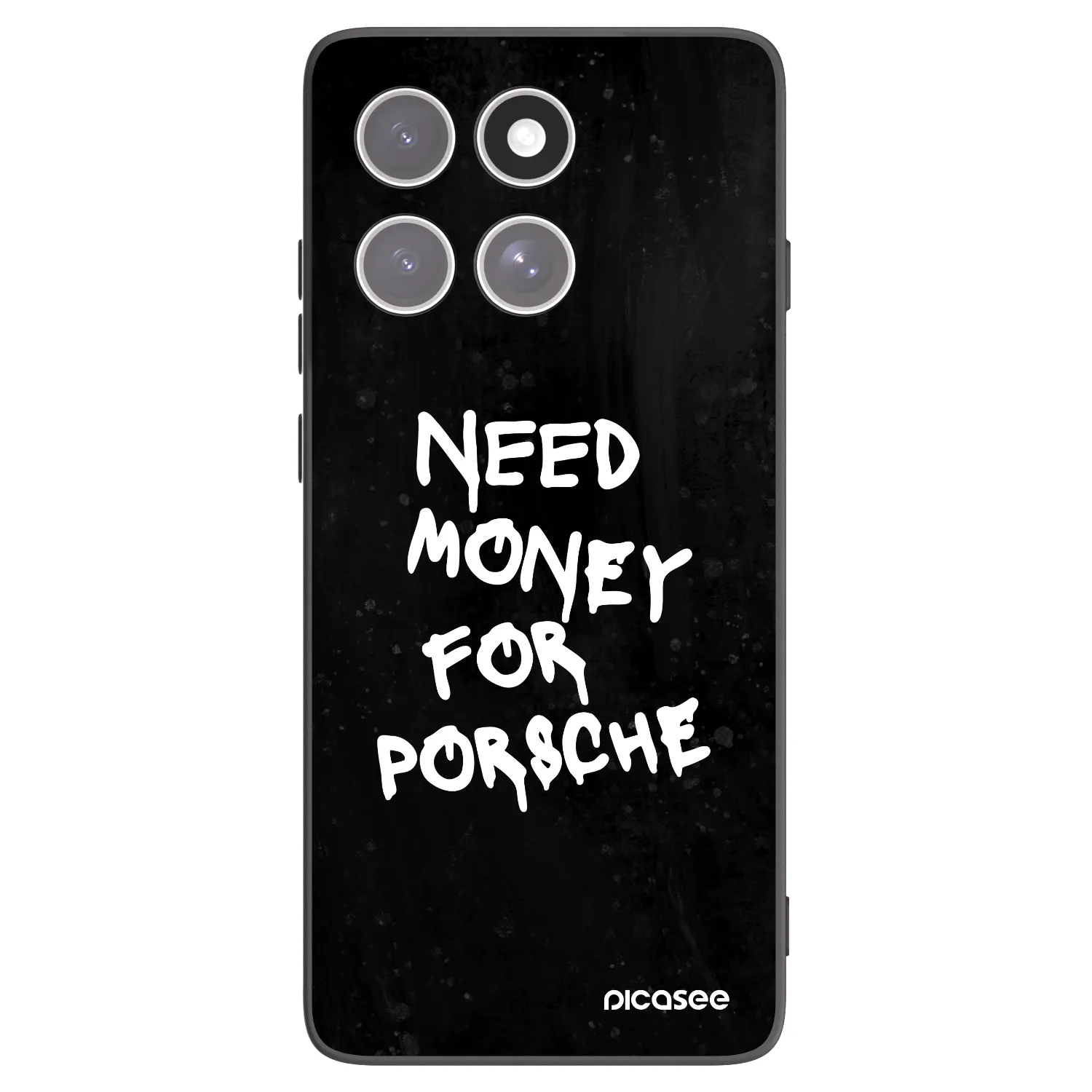 Picasee husă neagră din silicon pentru Motorola Edge 60 Fusion - Black Dollar