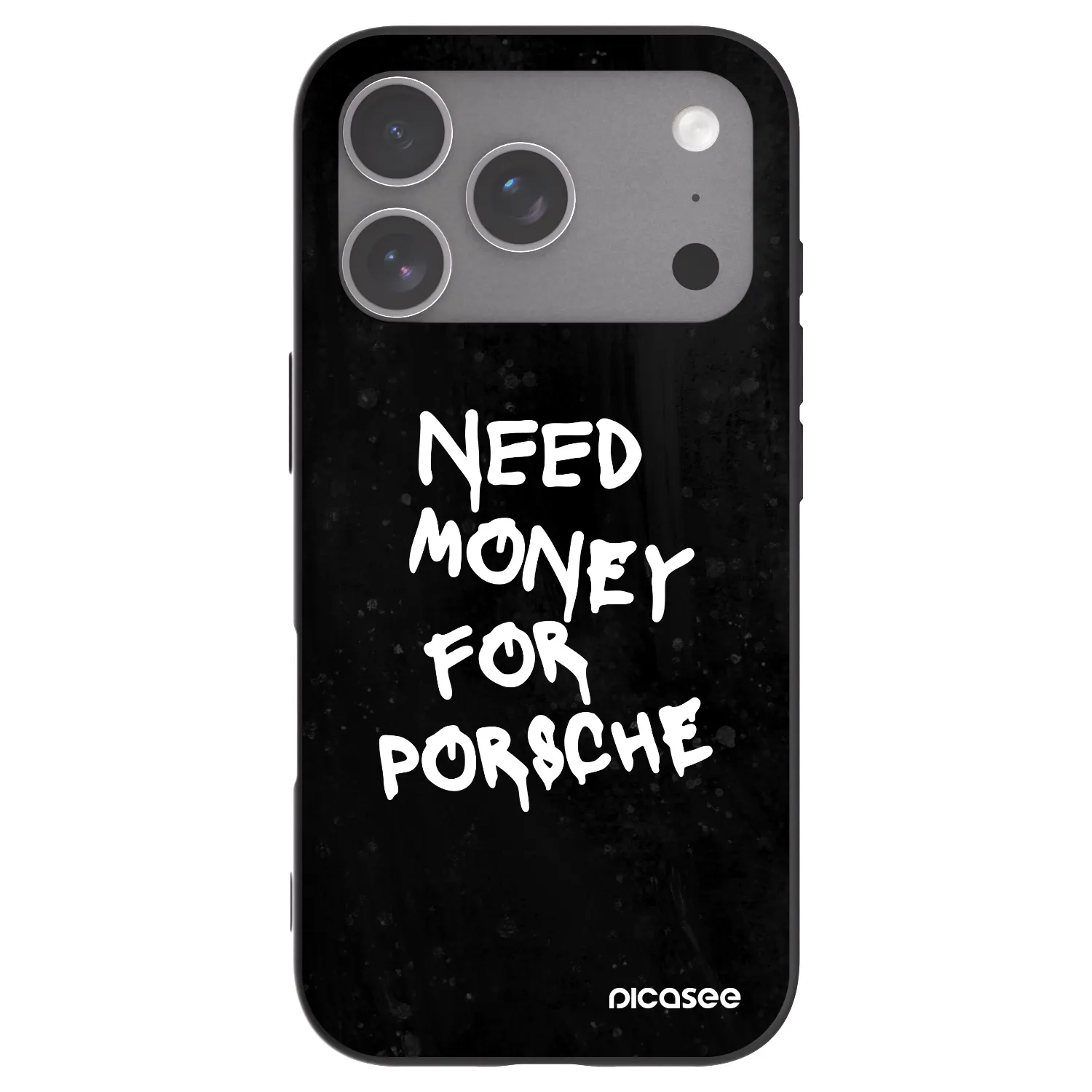 Picasee husă neagră din silicon pentru Apple iPhone 18 Pro - Black Dollar