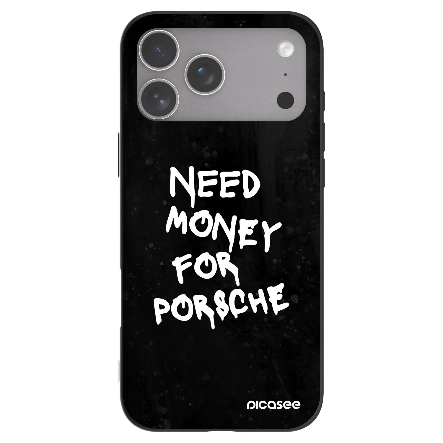 Picasee husă neagră din silicon pentru Apple iPhone 18 Pro Max - Black Dollar