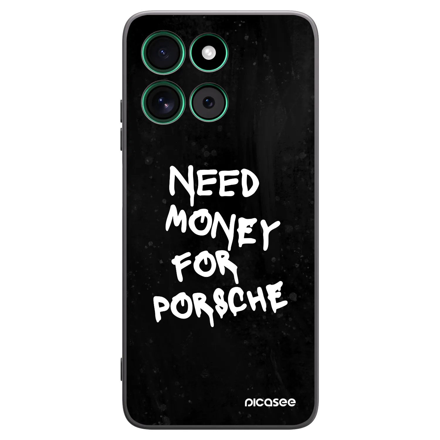 Picasee husă neagră din silicon pentru Motorola Moto G57 Power - Black Dollar