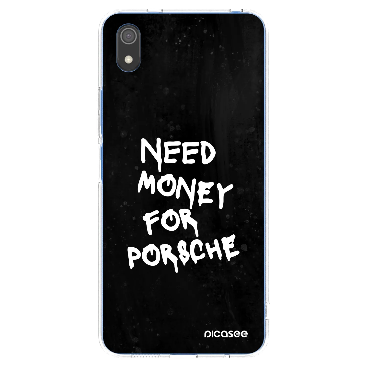 Picasee husă transparentă din silicon pentru Xiaomi Redmi 7A - Black Dollar
