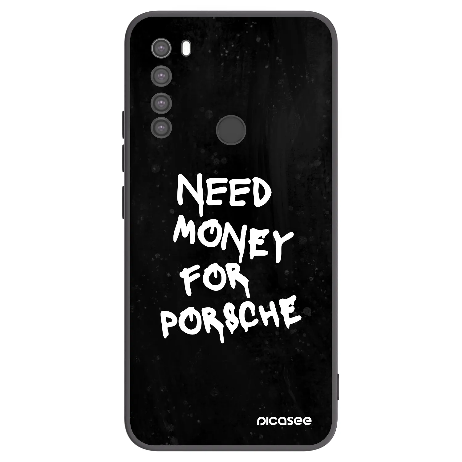 Picasee husă neagră din silicon pentru Xiaomi Redmi Note 8 - Black Dollar