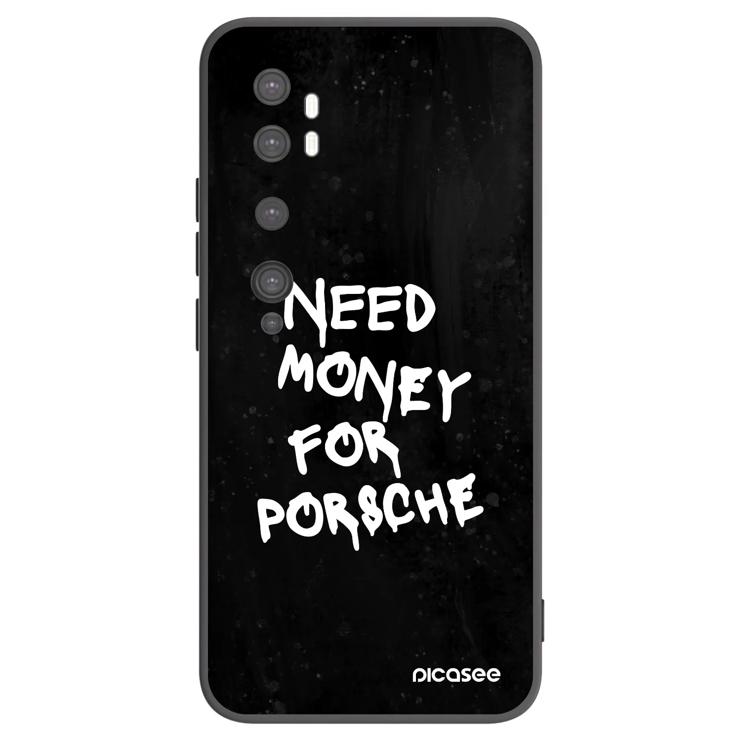 Picasee husă neagră din silicon pentru Xiaomi Mi Note 10 (Pro) - Black Dollar