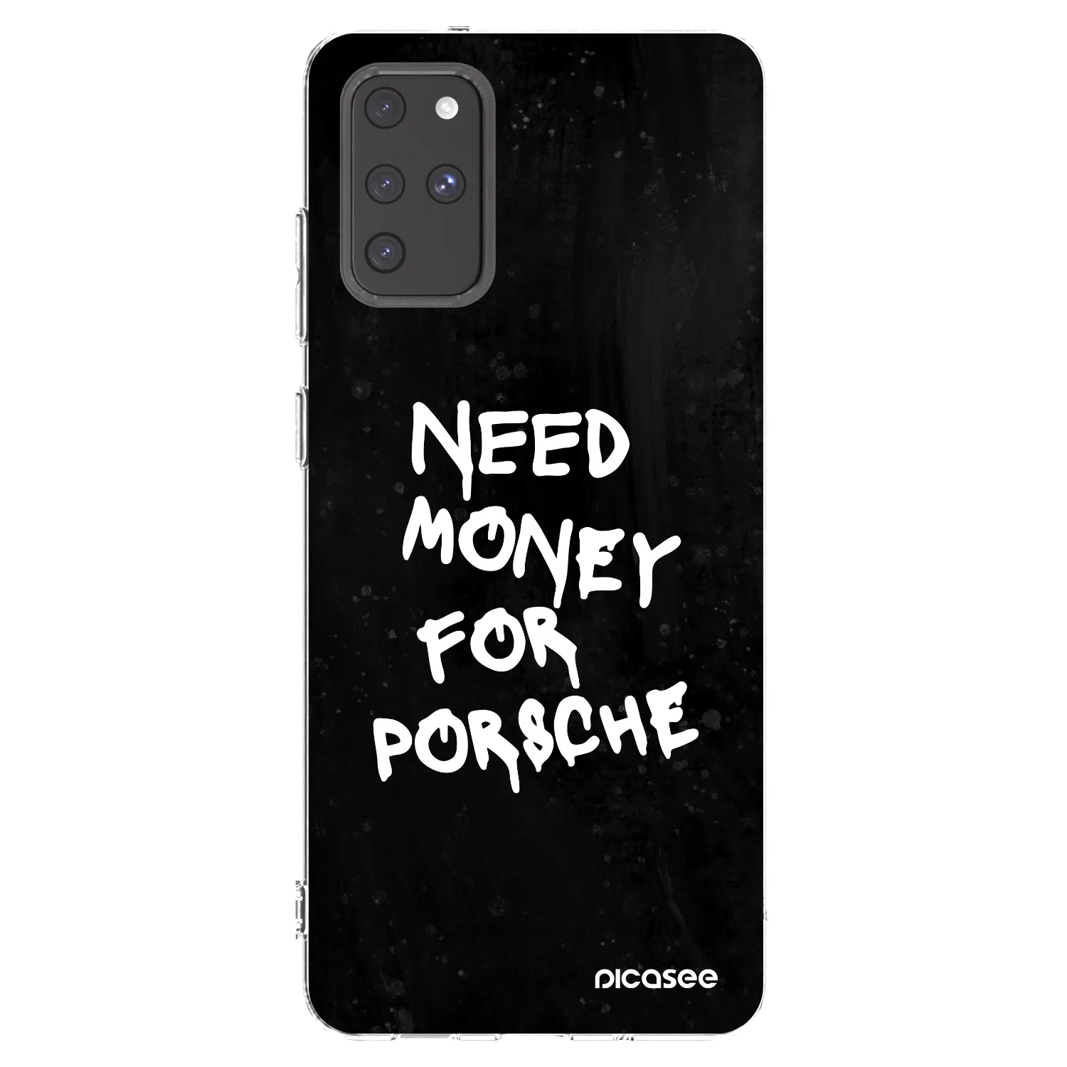 Picasee husă transparentă din silicon pentru Samsung Galaxy S20+ G985F - Black Dollar