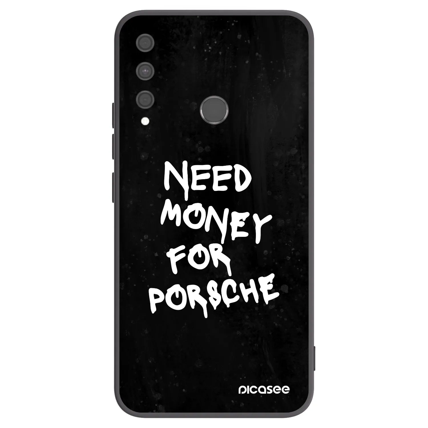 Picasee husă neagră din silicon pentru Huawei P40 Lite E - Black Dollar