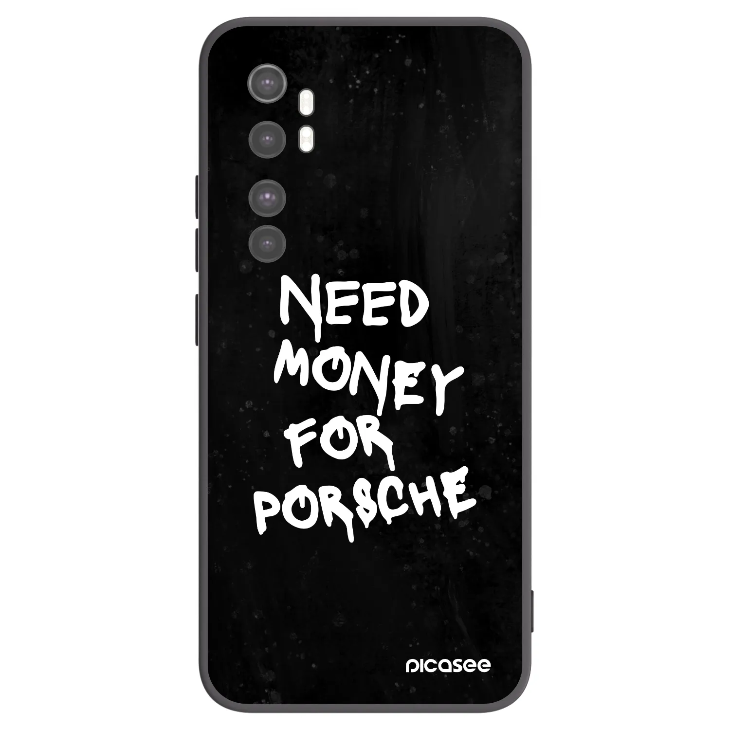 Picasee husă neagră din silicon pentru Xiaomi Mi Note 10 Lite - Black Dollar