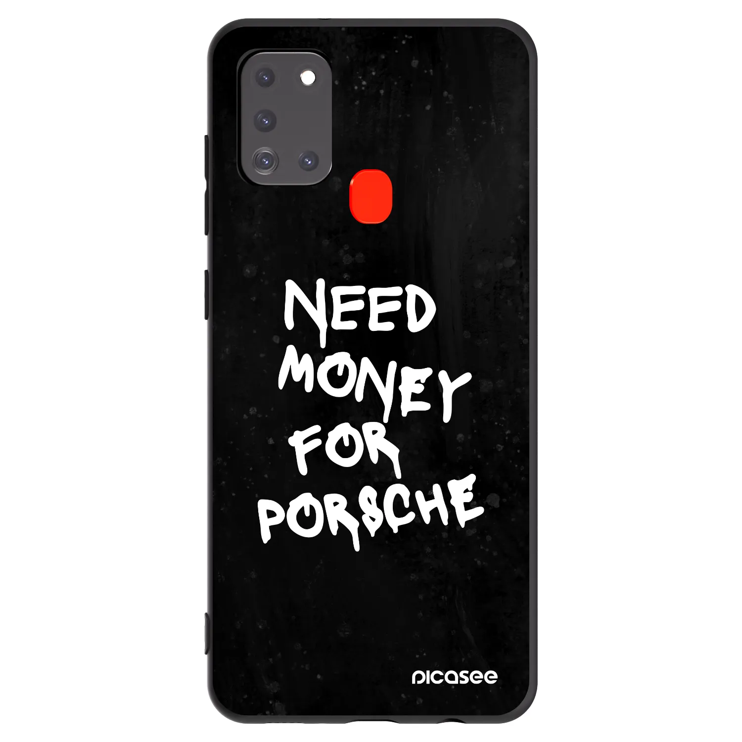 Picasee husă neagră din silicon pentru Samsung Galaxy A21s - Black Dollar