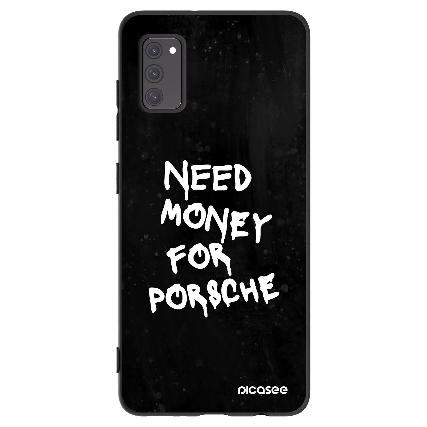 Picasee husă neagră din silicon pentru Samsung Galaxy A41 A415F - Black Dollar