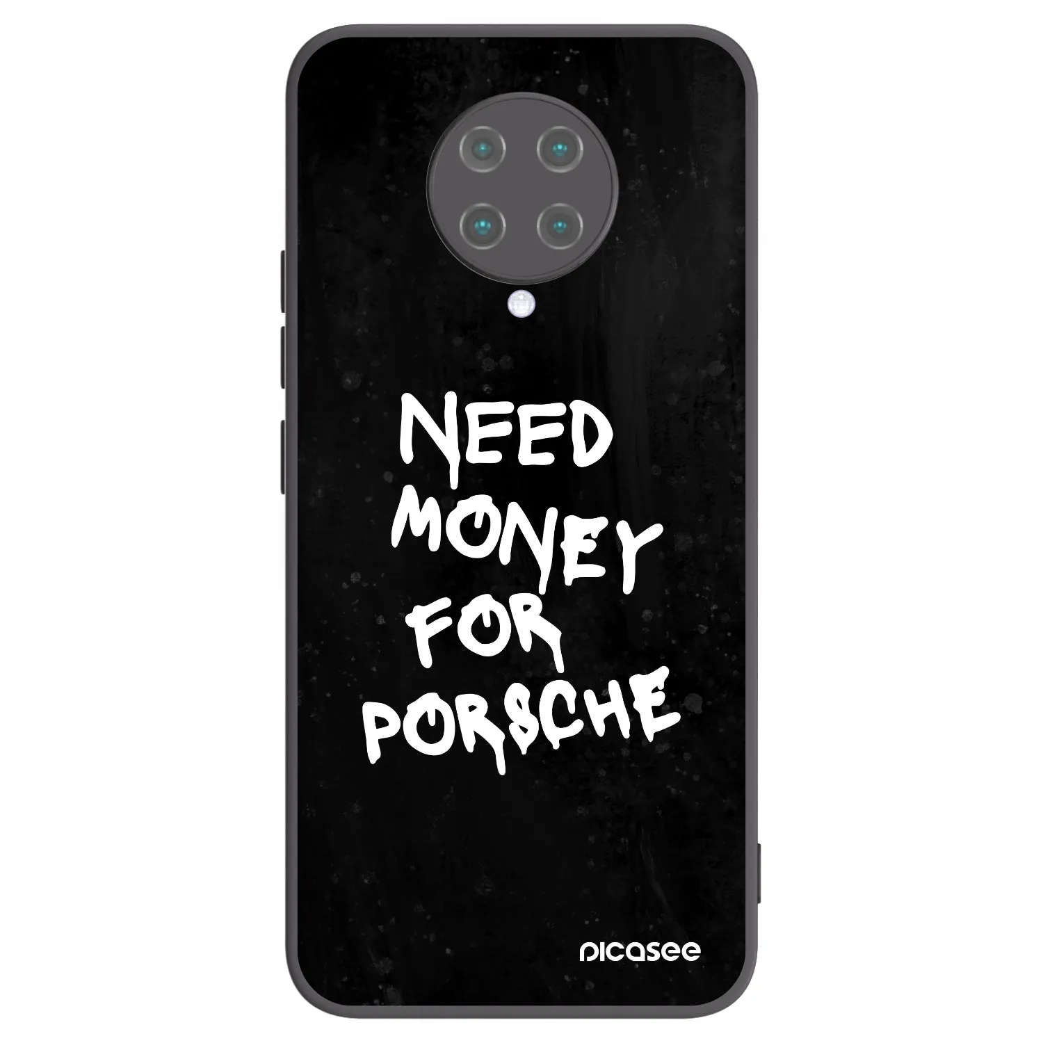 Picasee husă neagră din silicon pentru Xiaomi Poco F2 Pro - Black Dollar