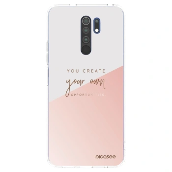 Picasee husă transparentă din silicon pentru Xiaomi Redmi 9 - You create your own opportunities