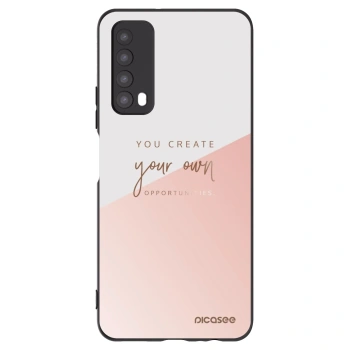Picasee husă neagră din silicon pentru Huawei P Smart 2021 - You create your own opportunities