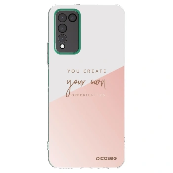 Picasee husă transparentă din silicon pentru Honor 10X Lite - You create your own opportunities