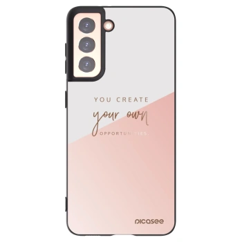 Picasee husă neagră din silicon pentru Samsung Galaxy S21 5G G991B - You create your own opportunities