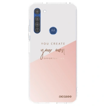 Husă pentru Motorola Moto G8 - You create your own opportunities