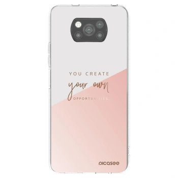 Picasee husă neagră din silicon pentru Xiaomi Poco X3 Pro - You create your own opportunities
