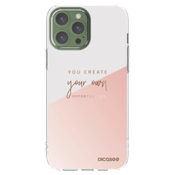 Picasee husă transparentă din silicon pentru Apple iPhone 13 Pro Max - You create your own opportunities