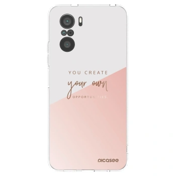 Picasee husă transparentă din silicon pentru Xiaomi Poco F3 - You create your own opportunities