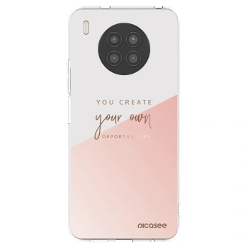 Picasee husă transparentă din silicon pentru Huawei Nova 8i - You create your own opportunities